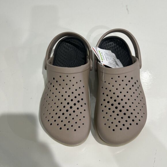 Crocs In Motion Lite Ride Clogs Slip On Shoes Taupe Men\'s 8 Women\'s 10 main image 8